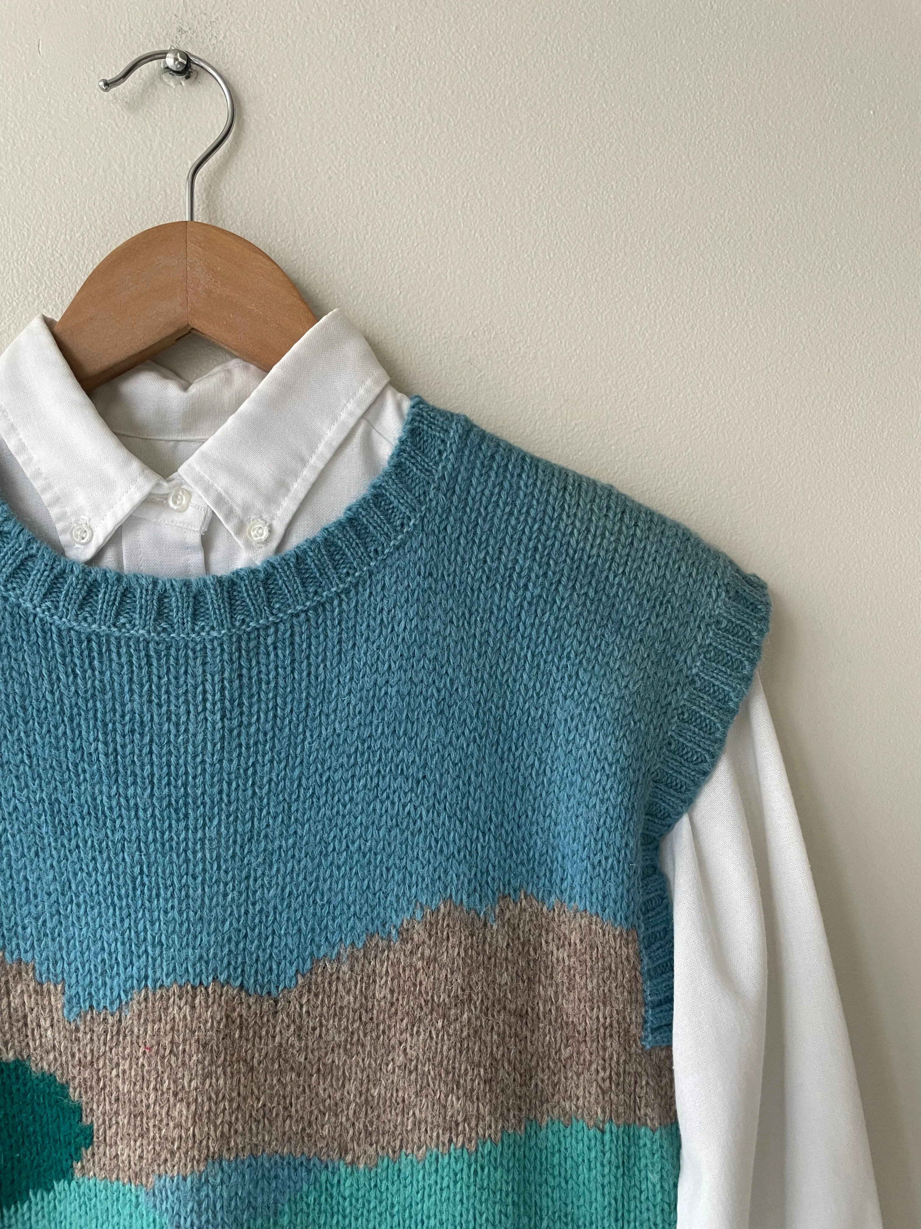 Shetland Wool Vest | 1980s