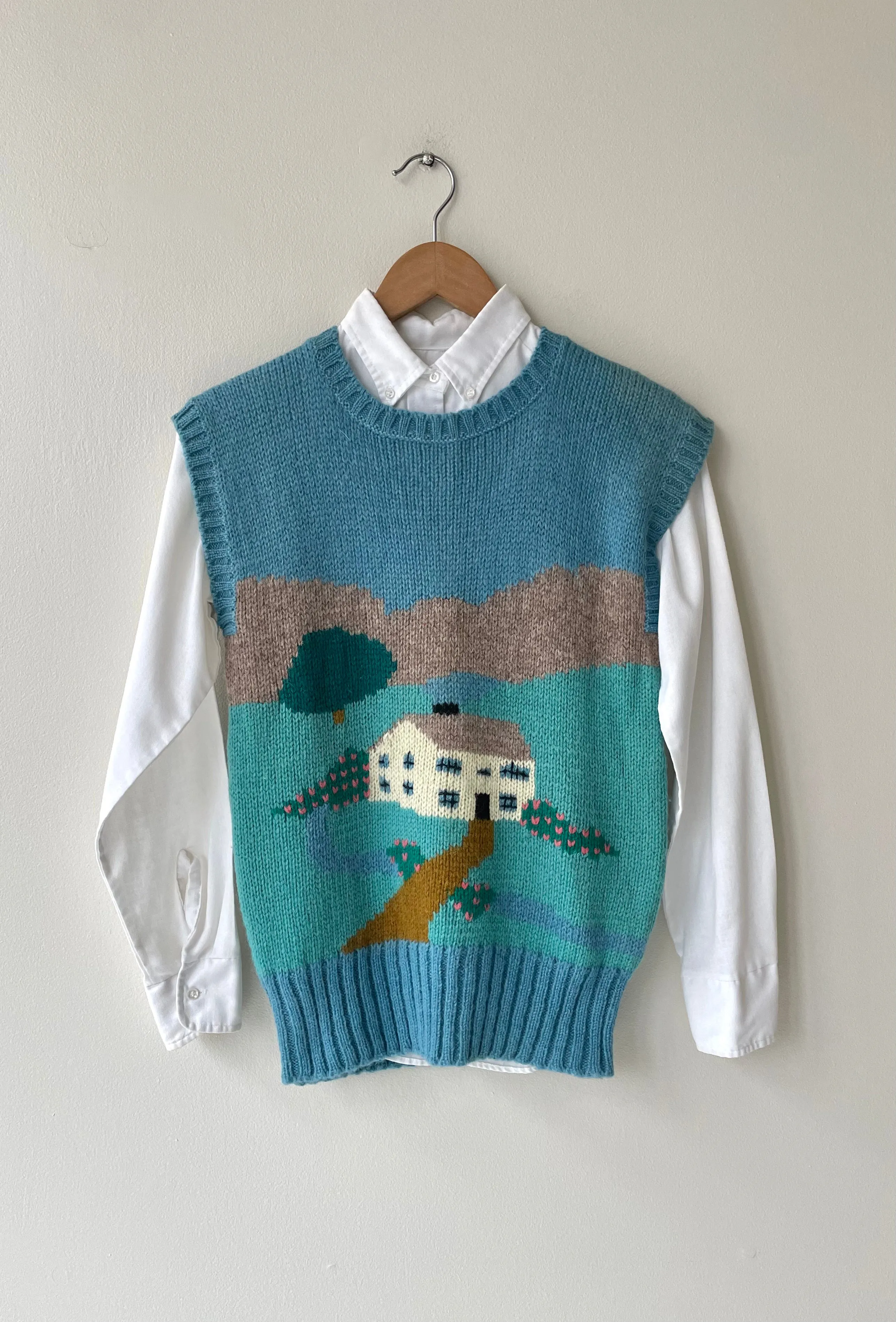 Shetland Wool Vest | 1980s