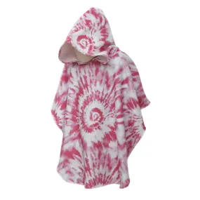 Slipstop Girls Poncho Towel Strawberry Multicolor