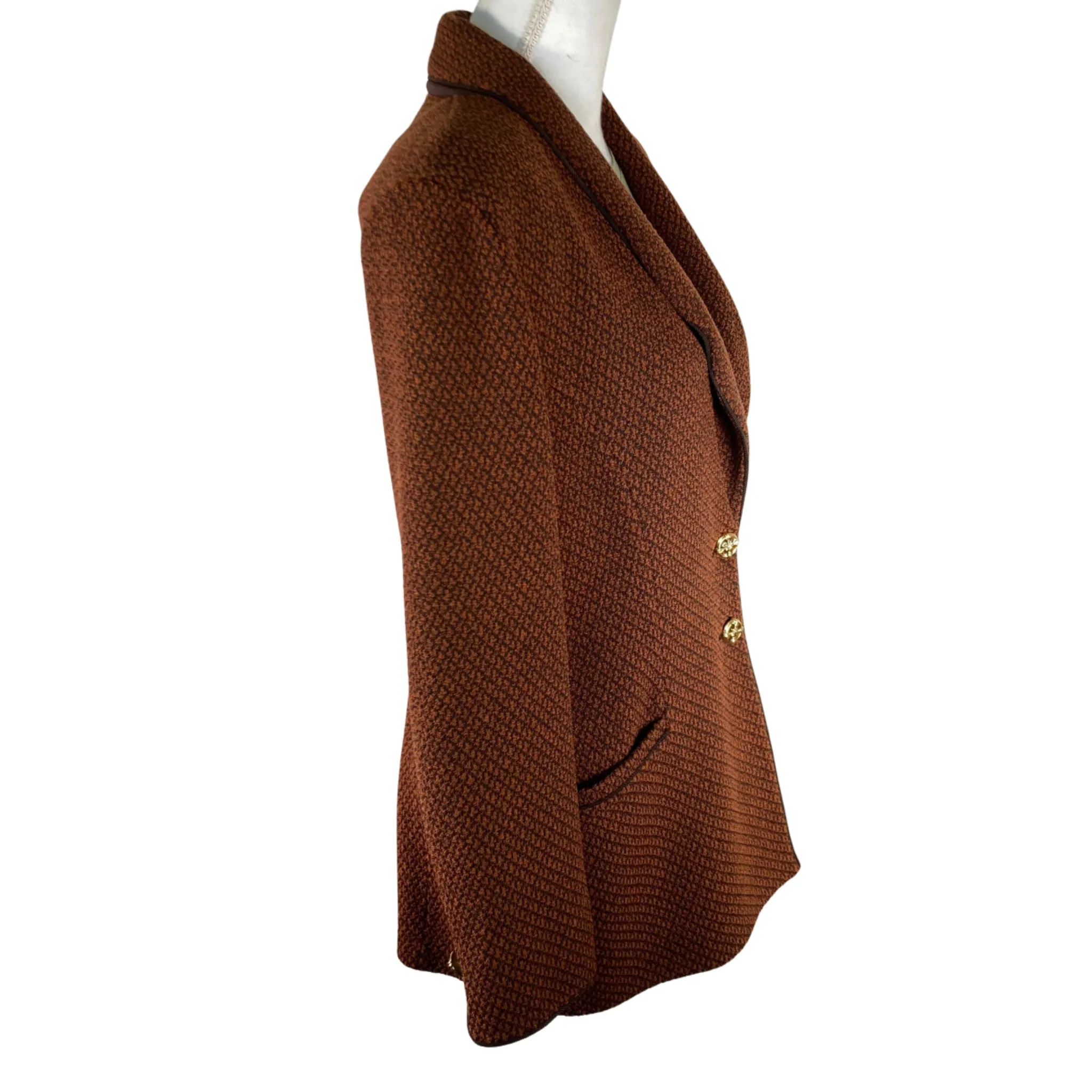 St John Brown Knit Jacket