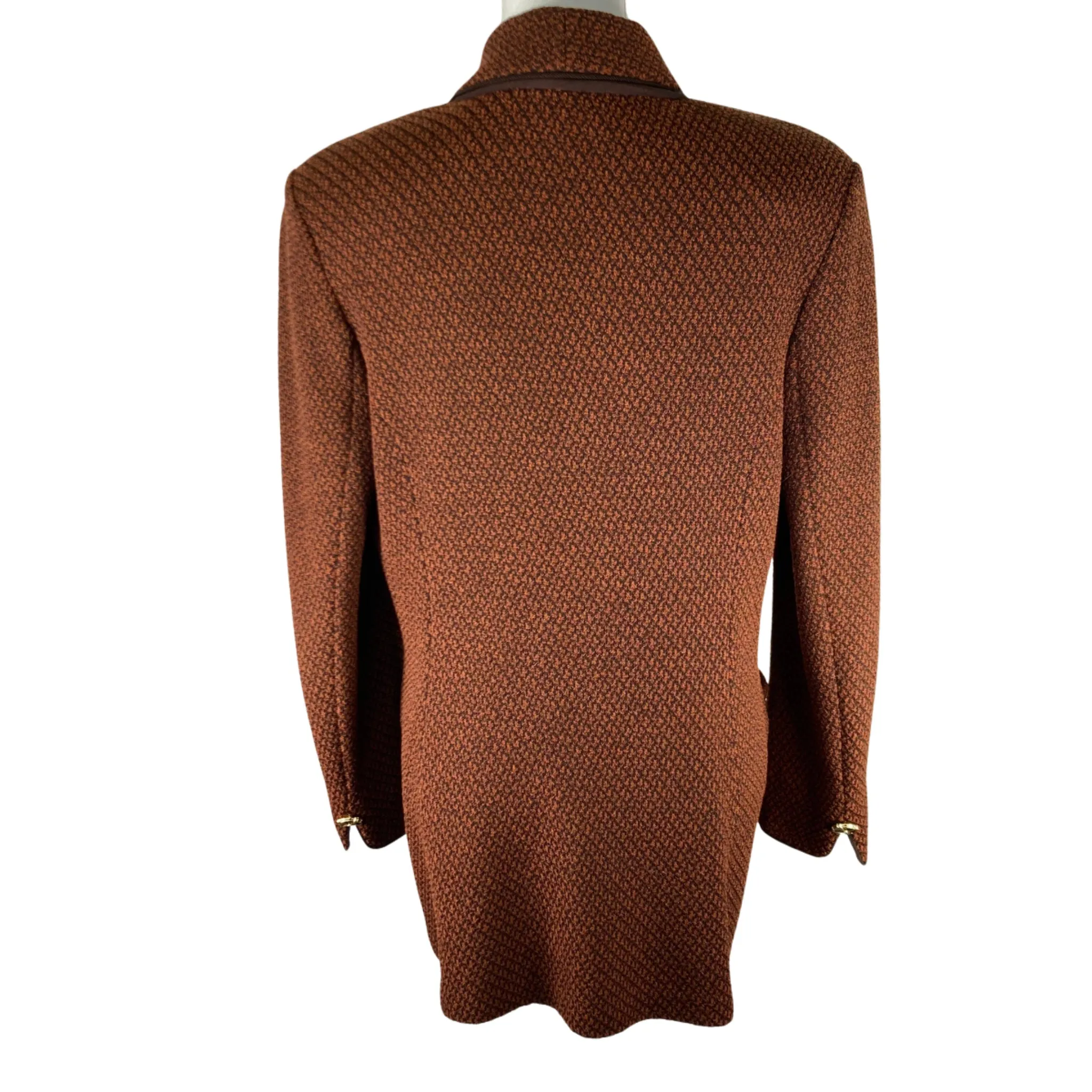 St John Brown Knit Jacket