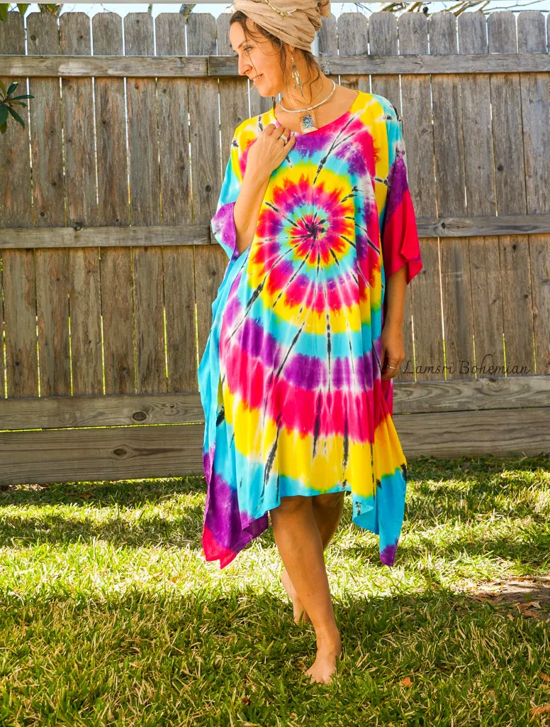 Swirl Hand Dyed Kaftan