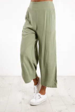 Tahnee Culottes Green