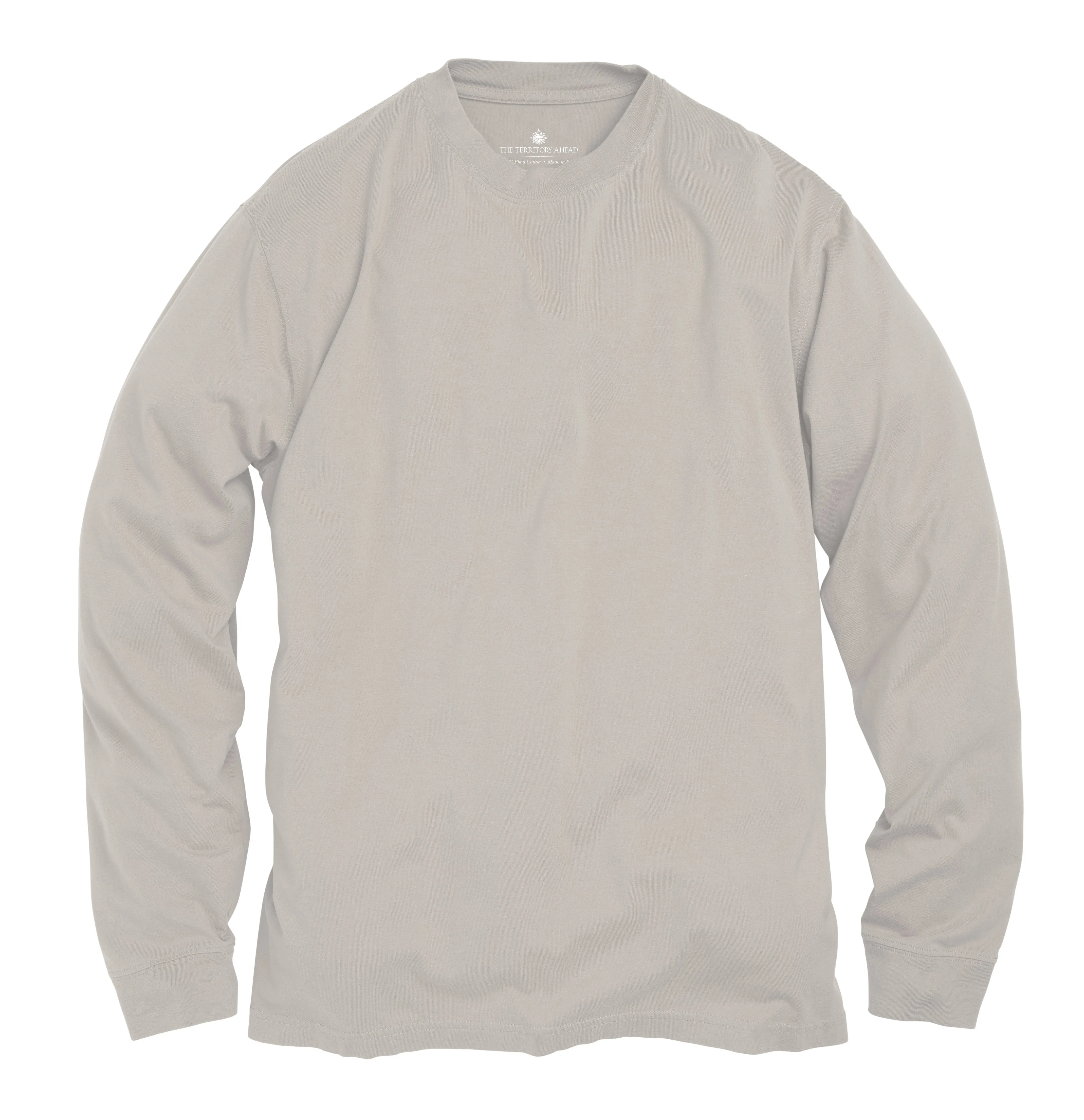 Tall Long Sleeve Pima Crew