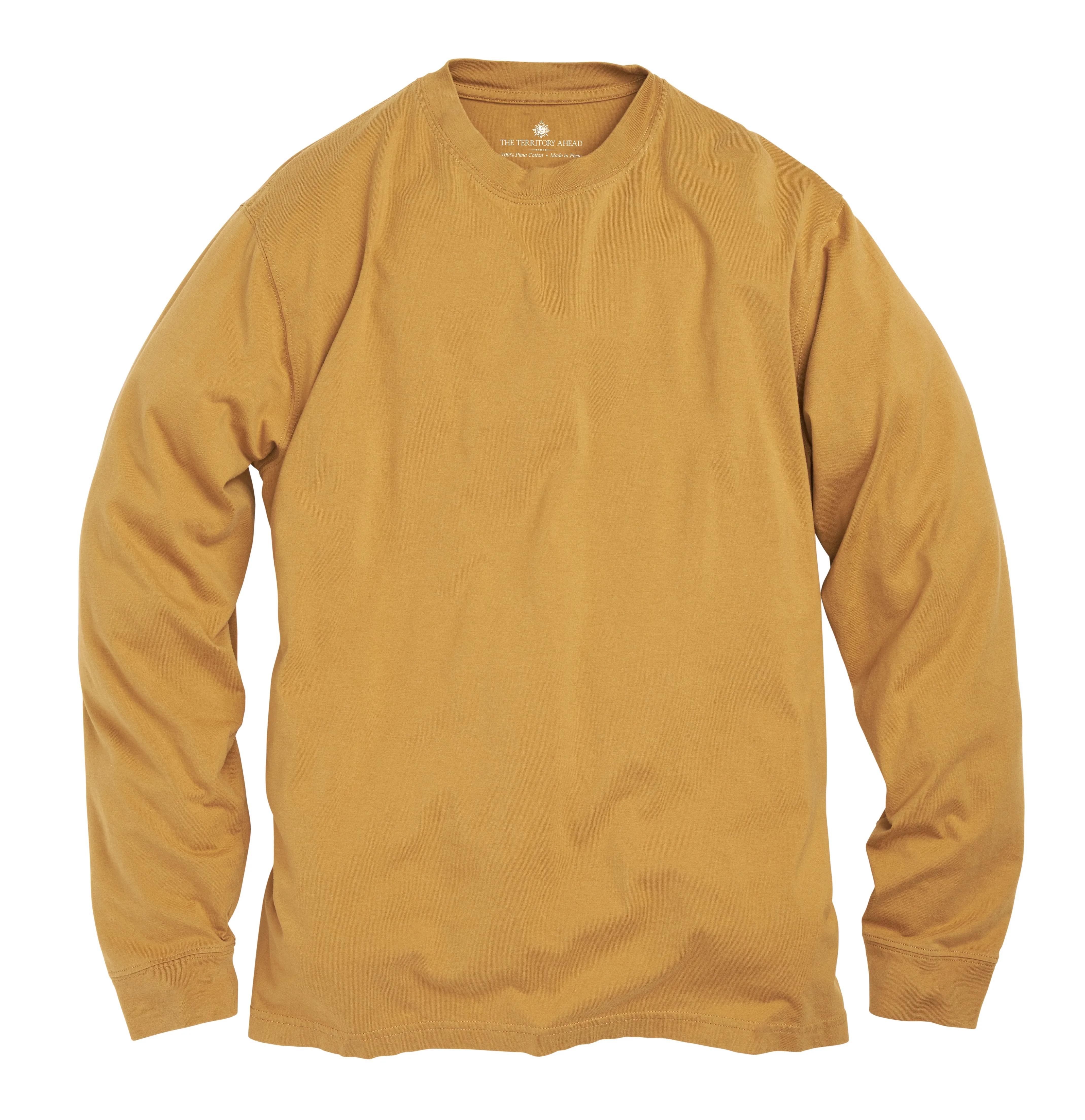 Tall Long Sleeve Pima Crew