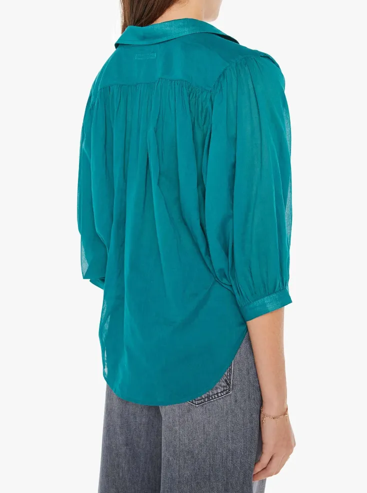 THE BREEZE TOP - TEAL GREEN