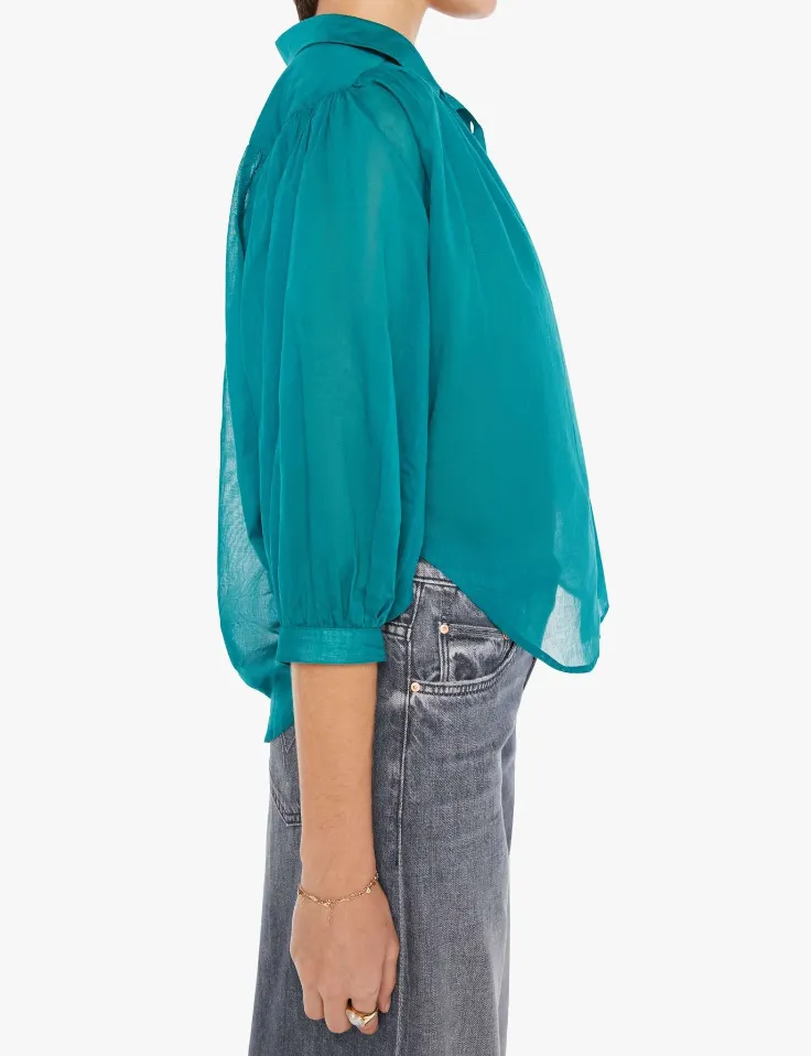 THE BREEZE TOP - TEAL GREEN