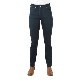 Thomas Cook Women's Coloured Wool Denim Wonder Jean Navy