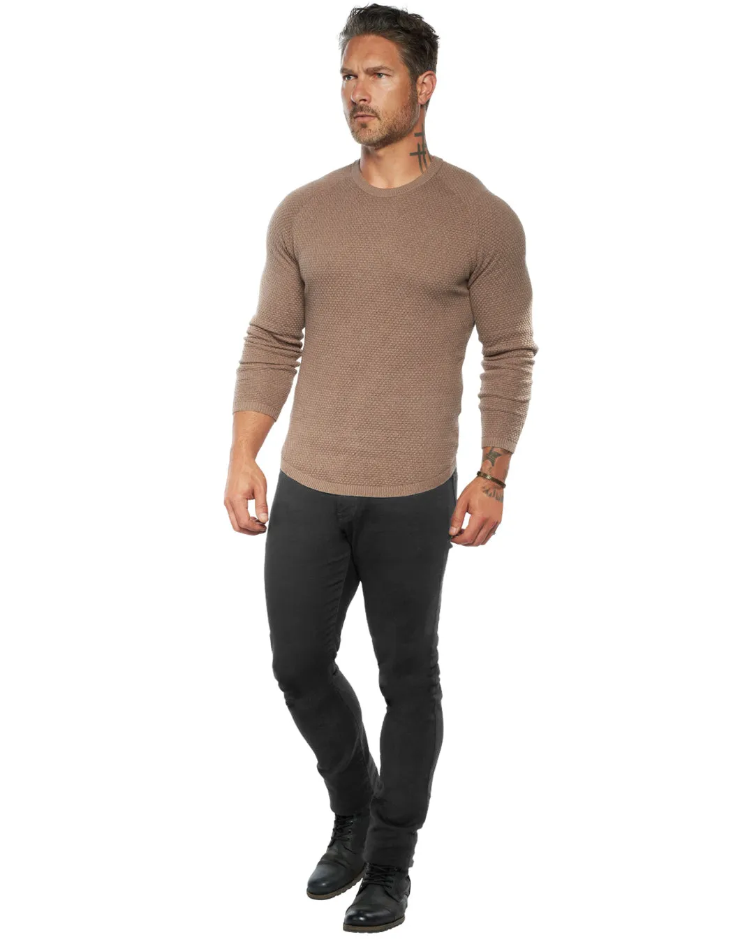 Ultra Soft Tapered Slim Fit Denim Jeans