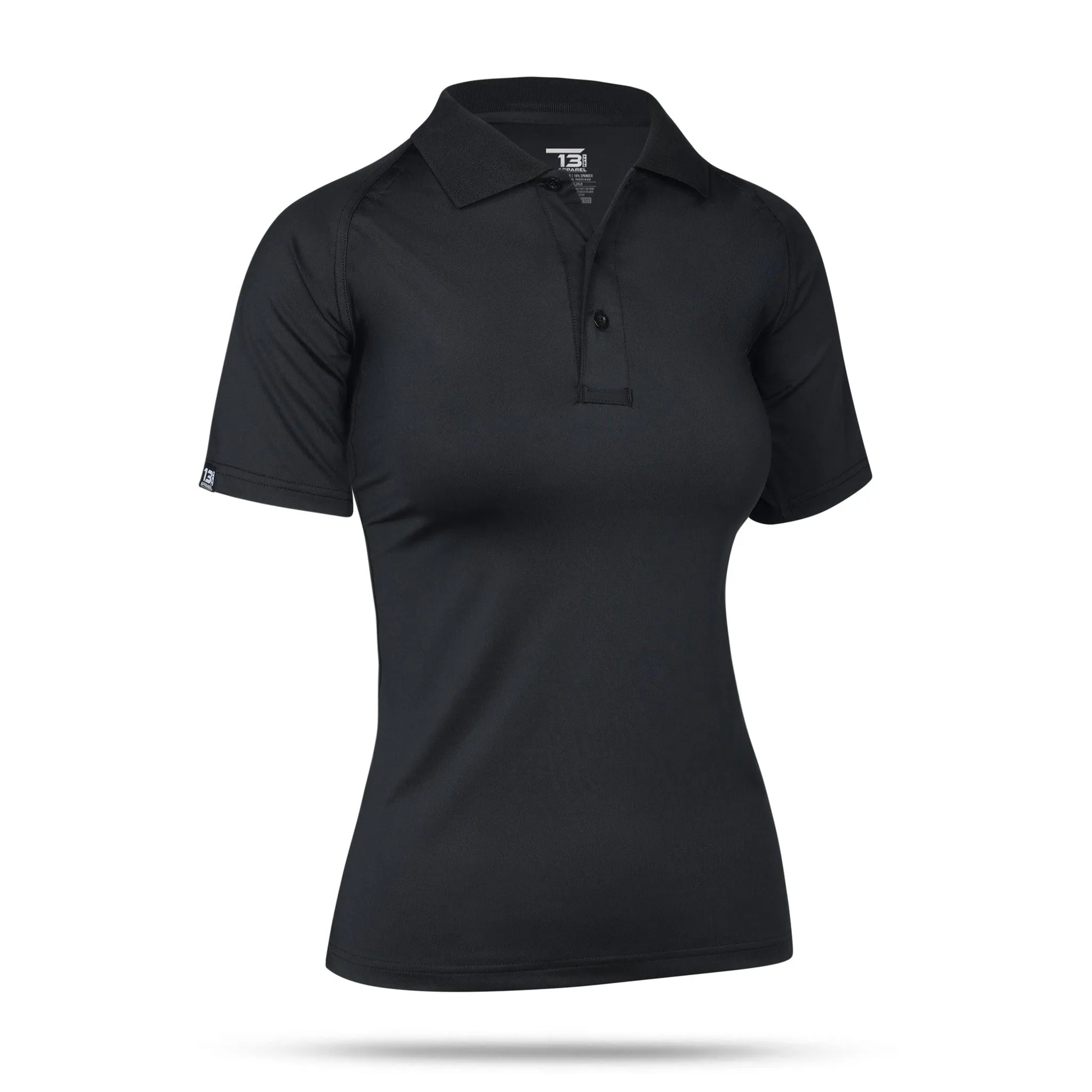 [UNMARKED] Women's Performance Polo [BLK]