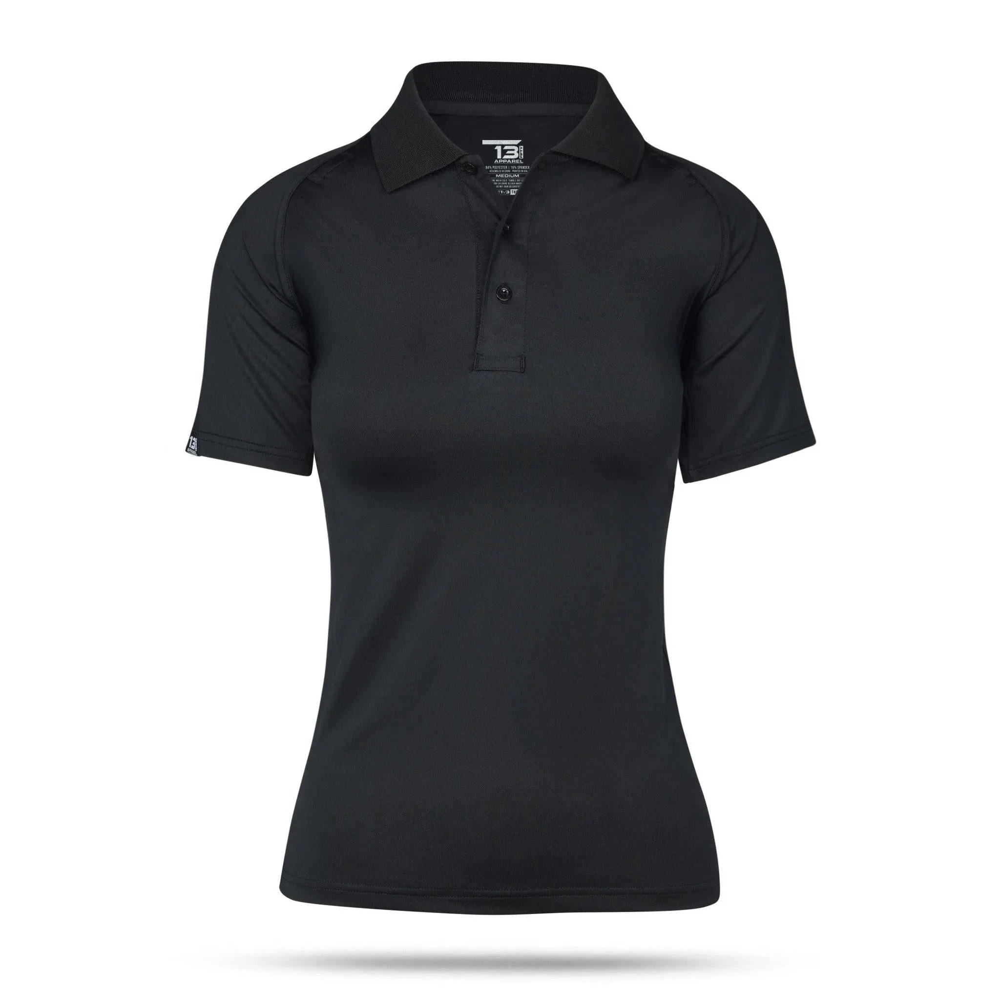 [UNMARKED] Women's Performance Polo [BLK]