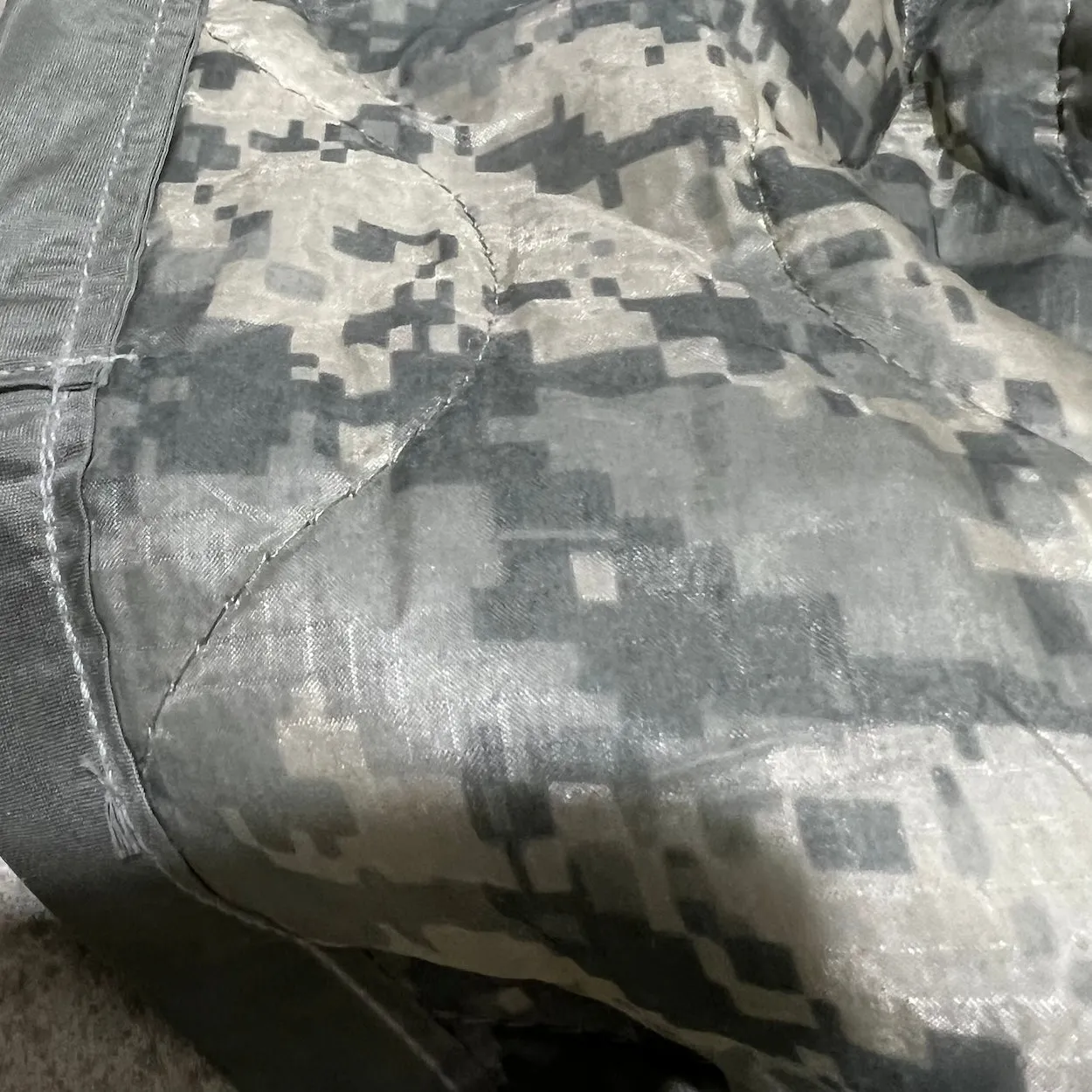 US Military GI ACU Poncho Liner Also Known As Woobie Blanket