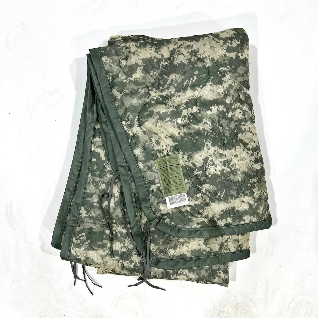 US Military GI ACU Poncho Liner Also Known As Woobie Blanket