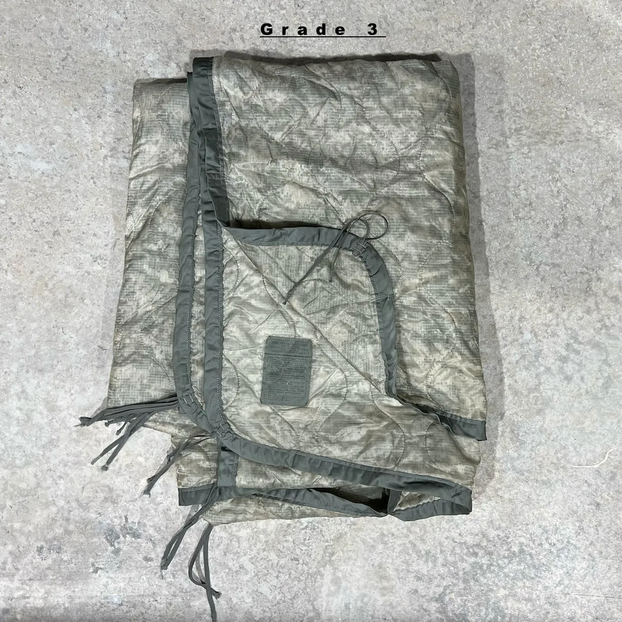 US Military GI ACU Poncho Liner Also Known As Woobie Blanket