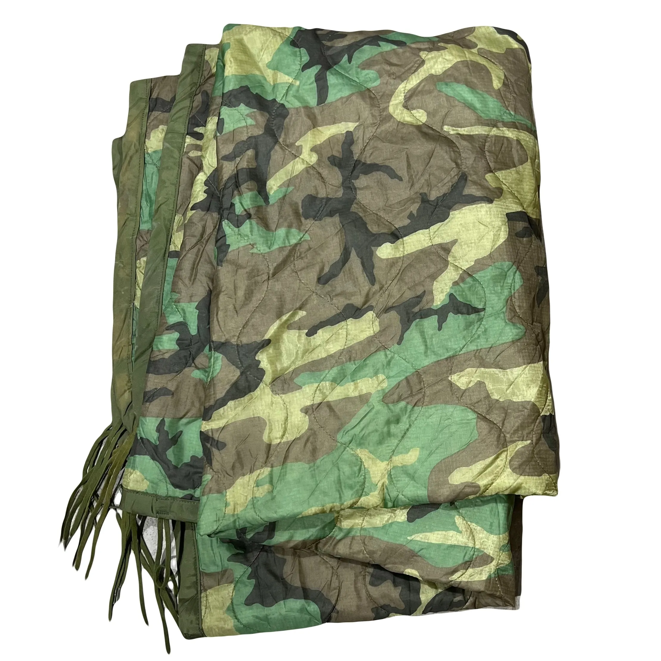 US Military GI Woodland Poncho Liner AKA Woobie