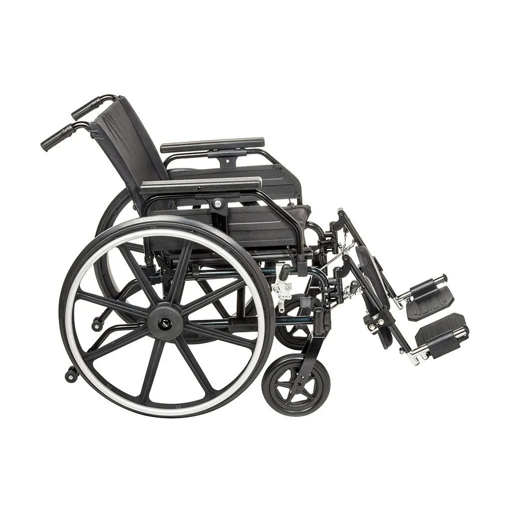 Viper Plus GT Wheelchair with Universal Arm Rests