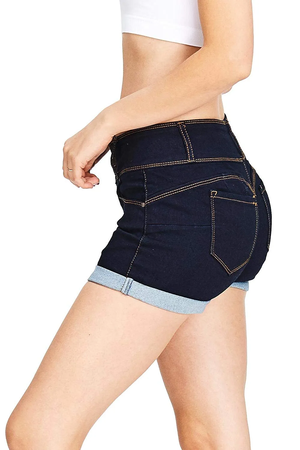 Wax Women's Push-Up Color Twill Shorts