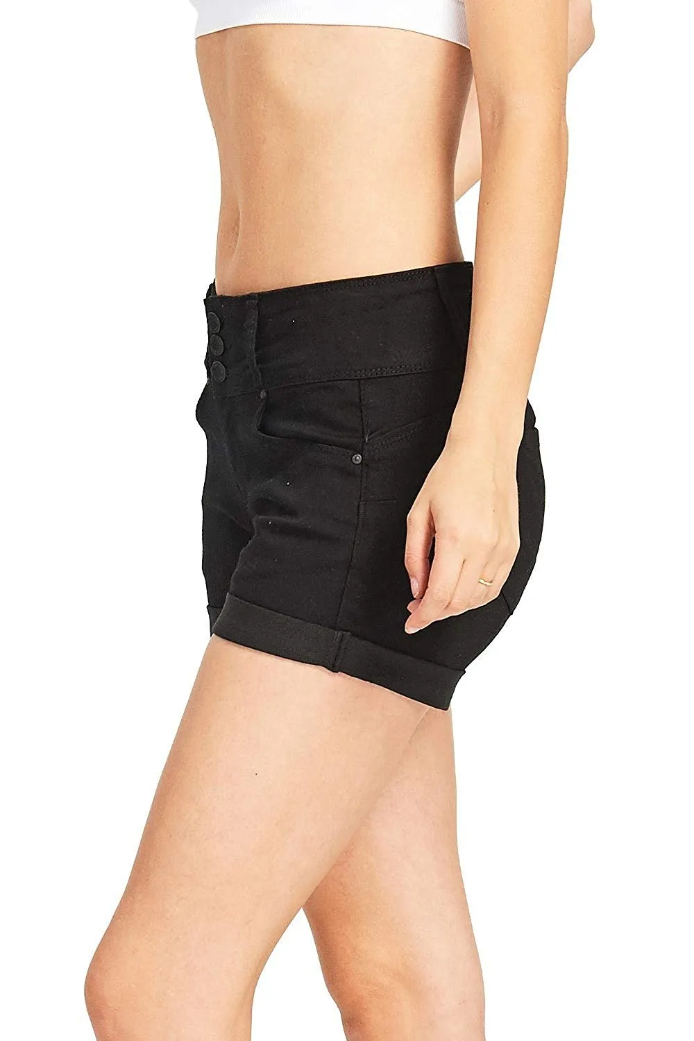 Wax Women's Push-Up Color Twill Shorts