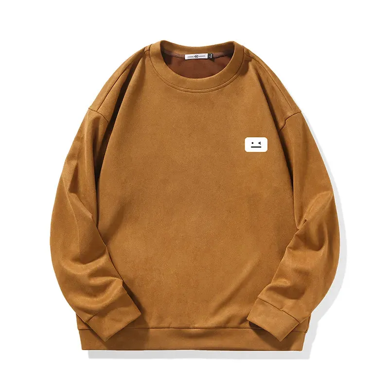 WETAILOR Wink Graphic Sweatshirt