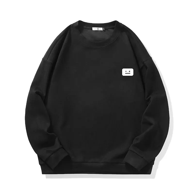 WETAILOR Wink Graphic Sweatshirt