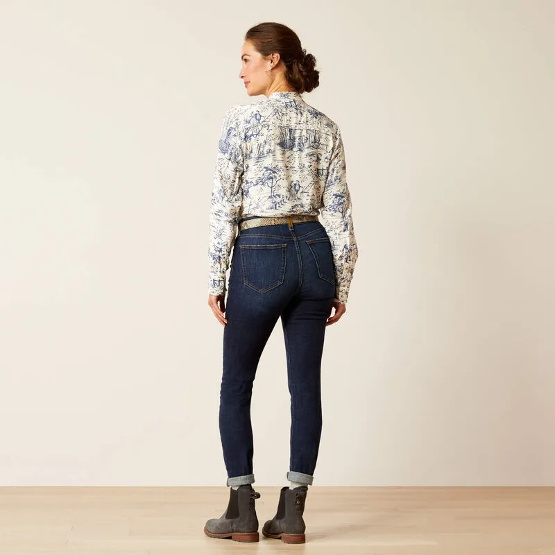 Women's Ariat Highrise Brindle Skinny Jean