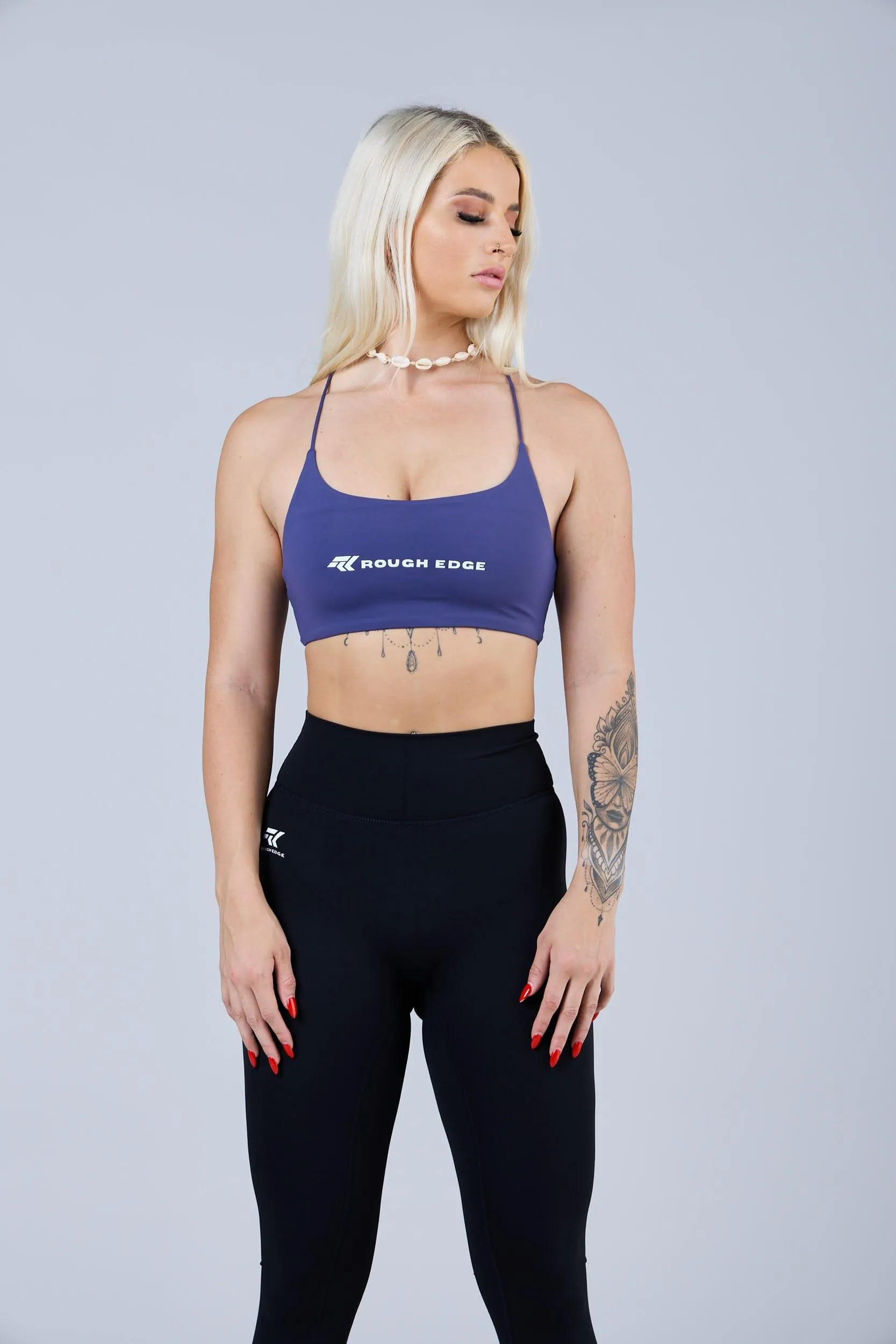 Womens RCHD© CROP TOP Purple