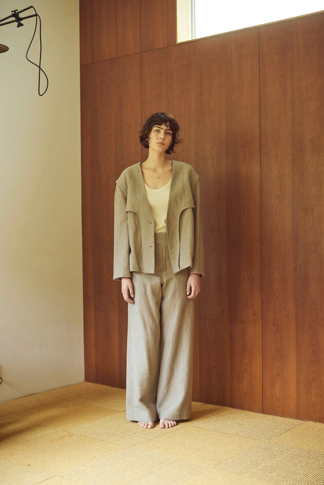 Wool Linen Jacket