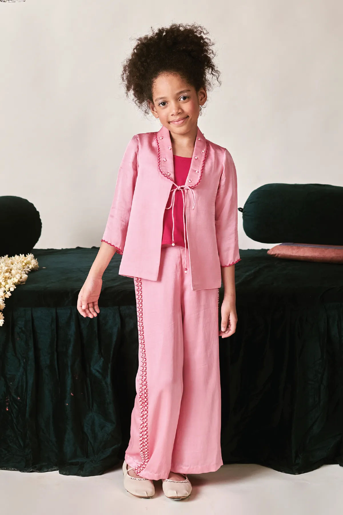 Zia- Jacket With Pants And Inner Set Of 3